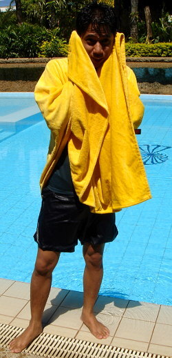 poncho towel